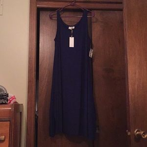 Blue dress